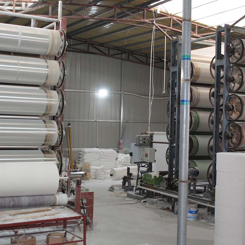 察哈尔右翼后旗洗洁巾工厂展示